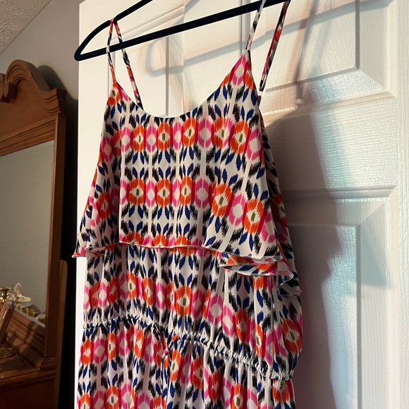 Geometric partnered short romper medium danielrainn colorful summer - Picture 8 of 8